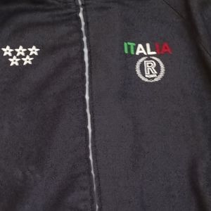 Italy Italia Jacket Zip Up Blue Marlin